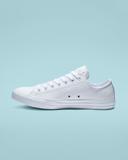 Converse Chuck Taylor All Star Leather Női Rövidszárú Fehér | TLRWIFA-HU